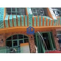 Aluminum veneer of 37 degree Xiangxiang punching door head in Changsha