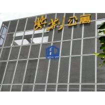 Bauhinia apartment exterior wall aluminum mesh ceiling, mesh aluminum veneer