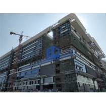 Aluminum plate project of Guangdong Hong Kong Macao health port facade