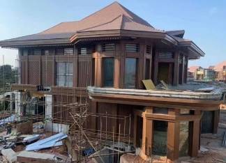 中古别墅铝板案例