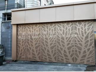 图形雕刻幕墙板-定制图案