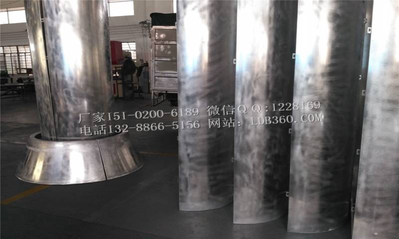 包柱铝单板+柱帽装饰