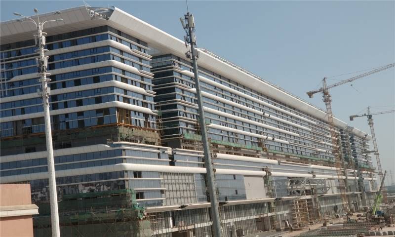 粤港澳健康港外立面铝板项目