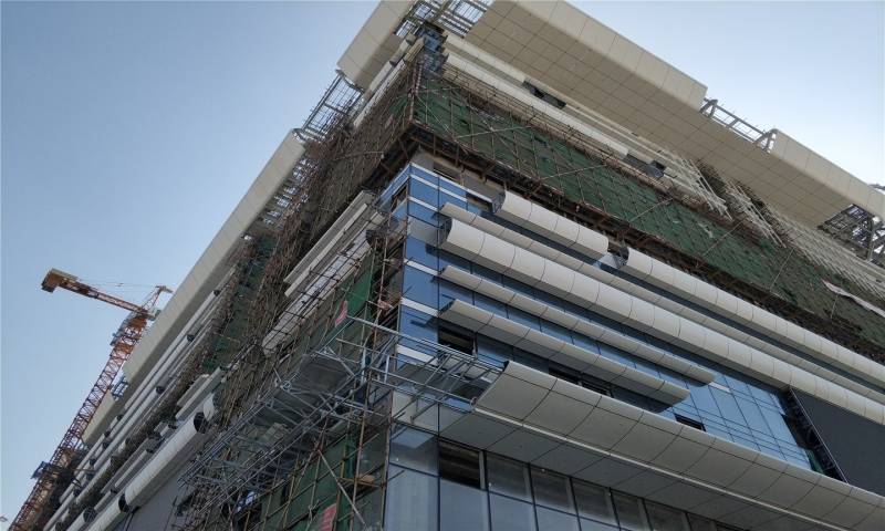 粤港澳健康港外立面铝板项目