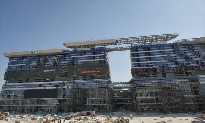 粤港澳健康港外立面铝板项目