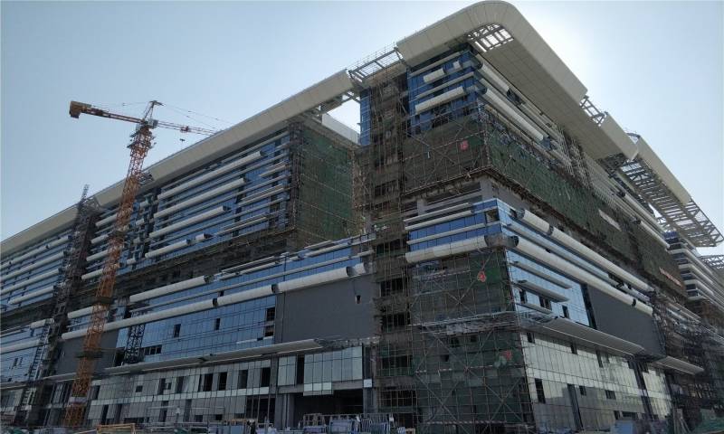 粤港澳健康港外立面铝板项目