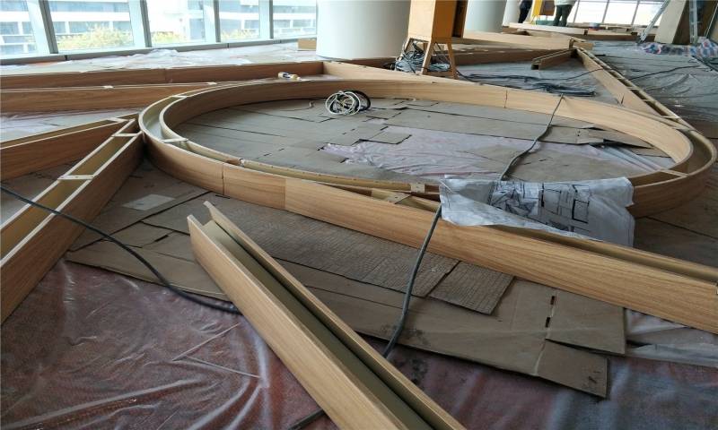 深圳微软办公室吊顶铝通天花