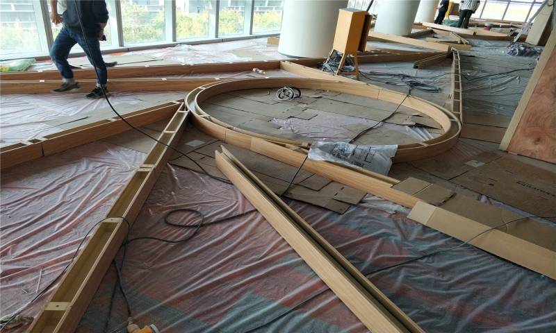 深圳微软办公室吊顶铝通天花