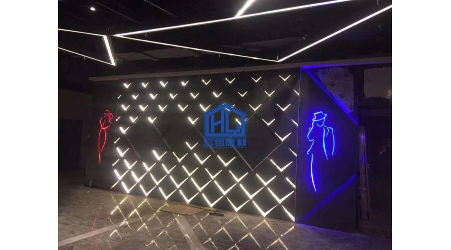 Wanda IMAX Film & TV city modeling wall panel + ceiling aluminum panel