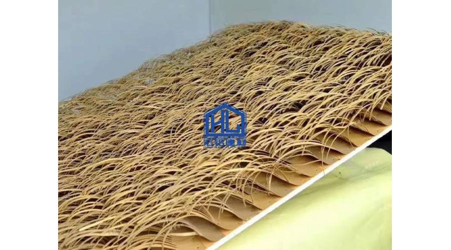 Archway propaganda Pavilion - thatch aluminum plate - straw aluminum plate decoration