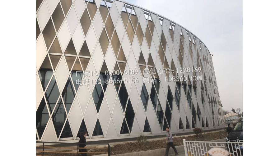 Polygonal aluminum veneer_ Diamond hexagon aluminum plate